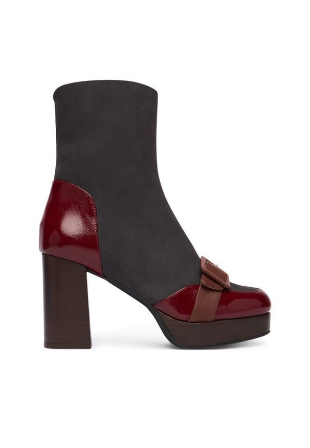 Botki Fly London. Wzór: kolorowy