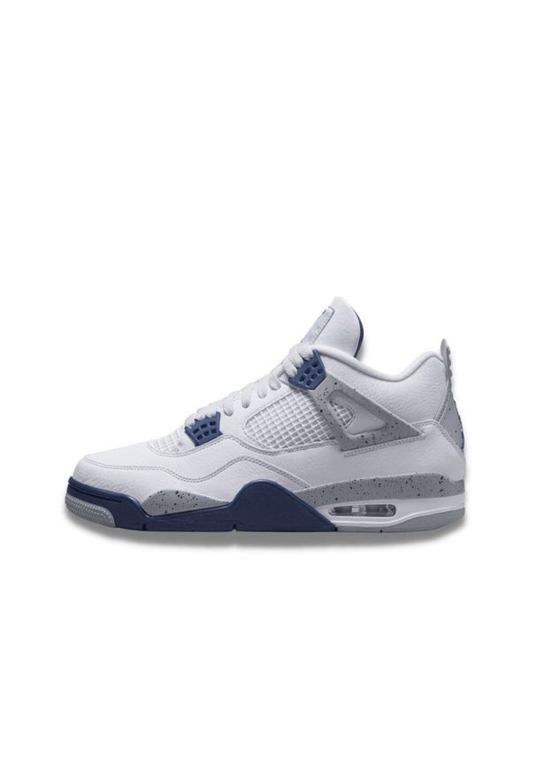 Buty do chodzenia dla dorosłych Air Jordan 4 Midnight Navy. Kolor: niebieski. Sport: turystyka piesza