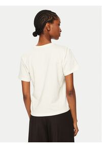 Hugo - HUGO T-Shirt Destrel_1 50534246 Écru Regular Fit. Materiał: bawełna #5