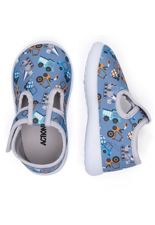 Kapcie Action Boy. Kolor: niebieski