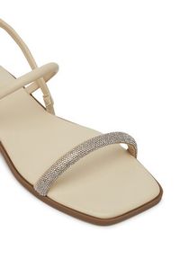 ONLY Shoes Sandały Onlmilan-2 Bling 15319582 Écru. Materiał: skóra