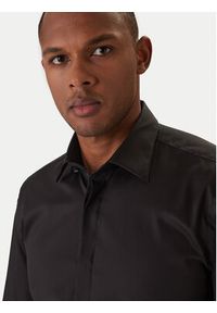 BOSS Koszula H-Hank 50550653 Czarny Slim Fit. Kolor: czarny. Materiał: bawełna #3