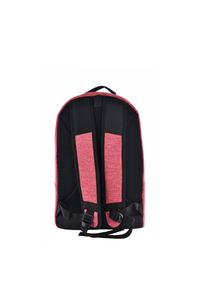 Big Star Accessories - Plecak damski Big Star, materiał tekstylny z pojemną komorą główną kieszenią zapinaną na zamek oraz wzmocnionymi uchwytami paskiem do przenoszenia i. Kolor: czerwony. Materiał: materiał. Wzór: melanż. Styl: casual, sportowy #3
