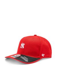 47 Brand Czapka z daszkiem MLB New York Yankees Base Runner 47 MVP DP B-BRMDP17WBP-RD Czerwony. Kolor: czerwony. Materiał: materiał