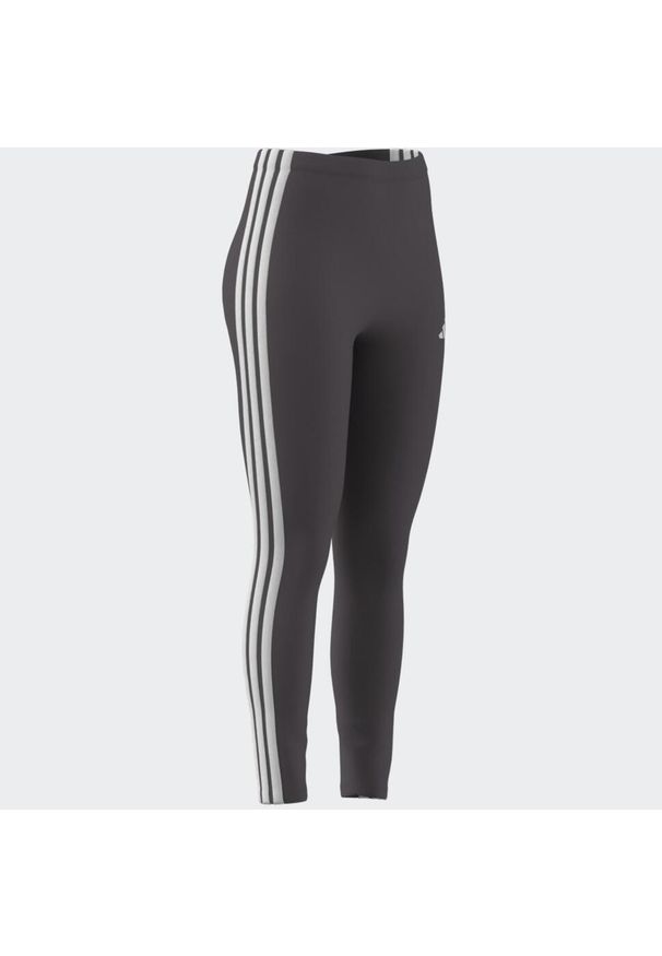 Adidas - Legginsy fitness damskie ADIDAS. Materiał: włókno, materiał, bawełna. Sport: fitness