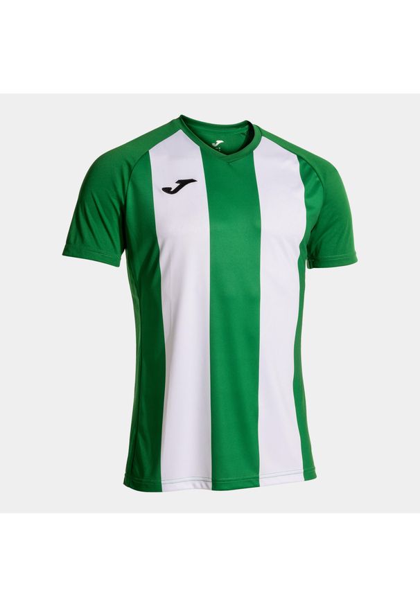 Koszulka Joma Inter IV męska Zielono-Biała 3XS. Kolor: zielony, biały, wielokolorowy. Długość rękawa: raglanowy rękaw. Sport: piłka nożna