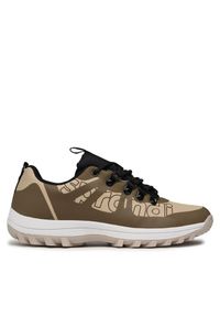 Sneakersy Sprandi. Kolor: brązowy