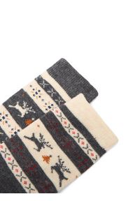 Gino Rossi - GINO ROSSI Skarpety długie CEO_BR_GR_003_W_AW25 (2 PACK) Kolorowy. Materiał: poliester. Wzór: kolorowy #3
