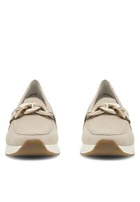 Rieker Półbuty 58944-60 Beżowy. Kolor: beżowy. Materiał: skóra, zamsz #6