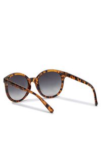 Vans Okulary przeciwsłoneczne Rise And Shine Sunglasses VN000HEE1611 Brązowy. Kolor: brązowy