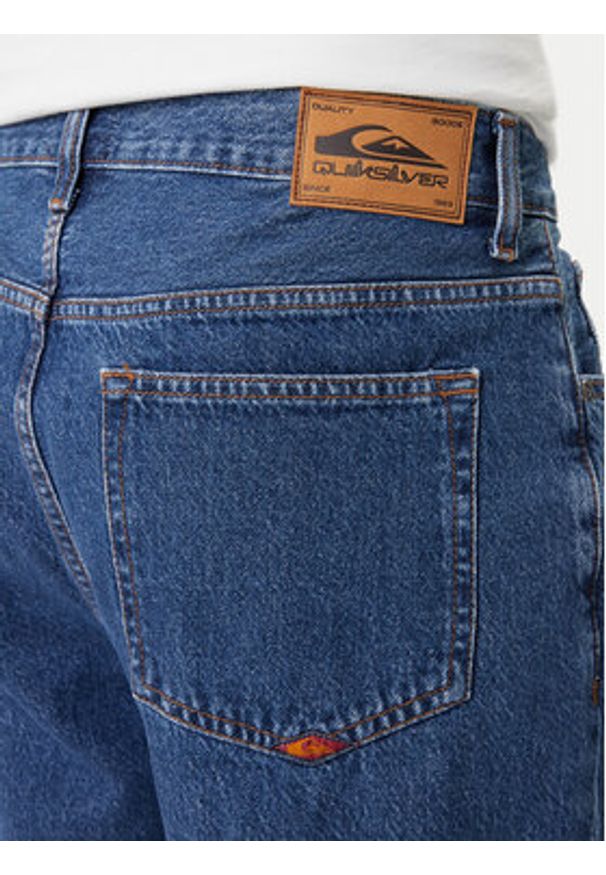 Quiksilver Jeansy EQYDP03498 Niebieski Baggy Fit. Kolor: niebieski