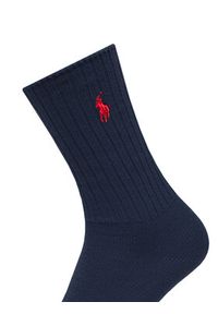 Polo Ralph Lauren Skarpety długie 455846847004 Granatowy. Kolor: niebieski. Materiał: materiał, bawełna #3