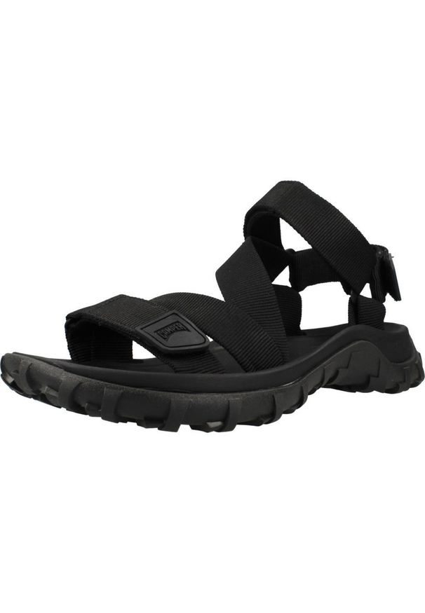 Camper - Sandały CAMPER DRIFT TRAIL SANDAL Czarny. Kolor: czarny. Materiał: tkanina. Sezon: lato
