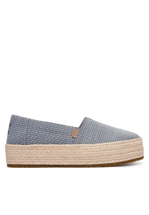 Espadryle Toms. Kolor: niebieski