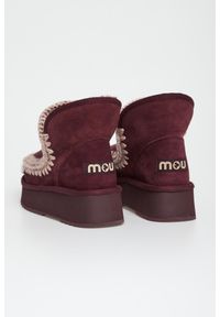 Mou - Śniegowce damskie skórzane MOU. Materiał: skóra #3