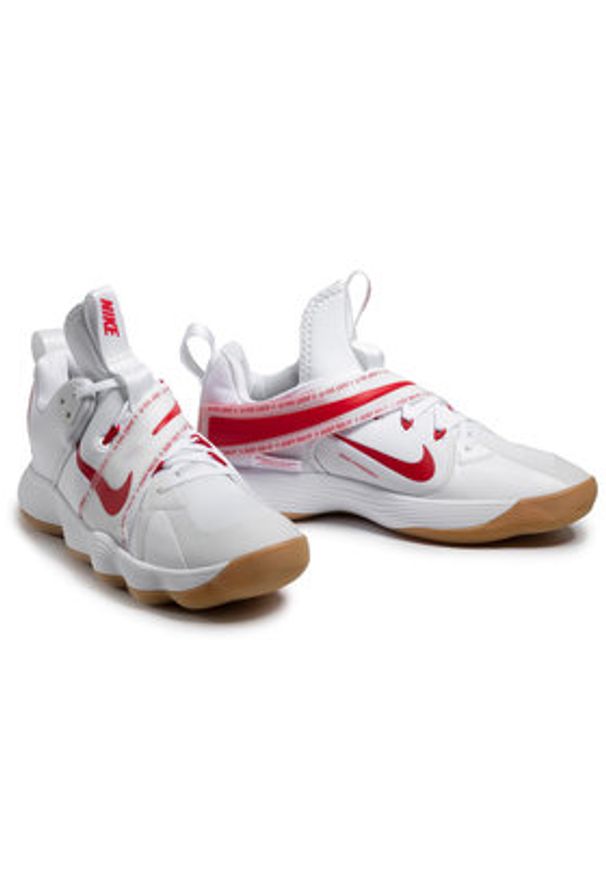 Nike Buty halowe React Hyperset CI2955 160 Biały. Kolor: biały. Materiał: materiał