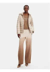 Liu Jo Sport Kurtka przejściowa TA5055 TS073 Beżowy Regular Fit. Kolor: beżowy. Materiał: syntetyk. Styl: sportowy