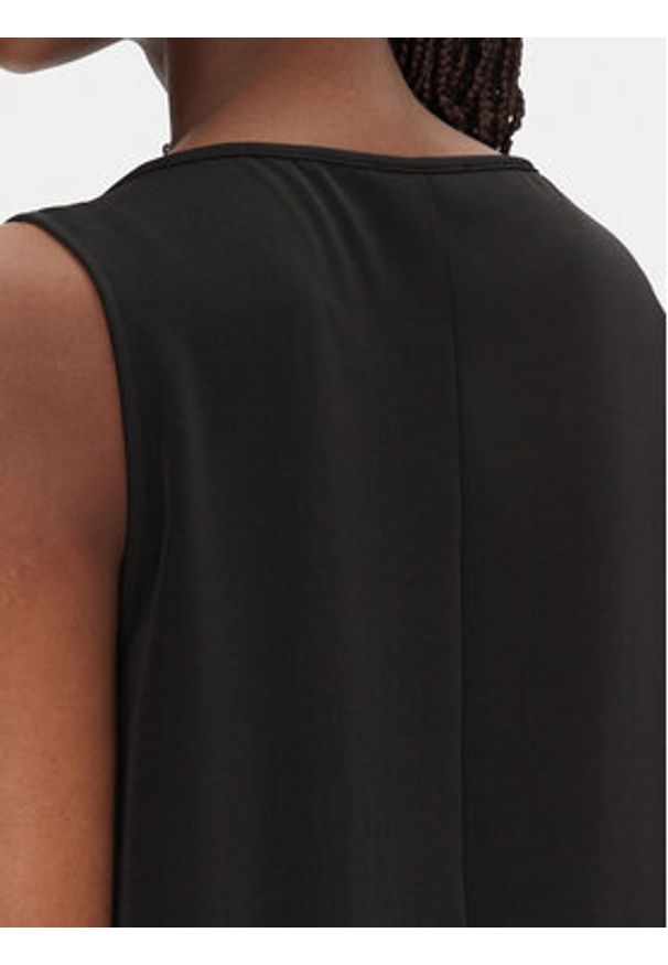 Bruuns Bazaar Sukienka codzienna Nayja BBW4528 Czarny Slim Fit. Okazja: na co dzień. Kolor: czarny. Materiał: syntetyk. Typ sukienki: proste. Styl: casual