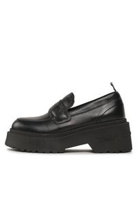 Tommy Jeans Loafersy Tjw Ava Loafer EN0EN02218 Czarny. Kolor: czarny. Materiał: skóra