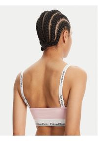 Calvin Klein Underwear Biustonosz top 000QF7628E Różowy. Kolor: różowy. Materiał: bawełna #4