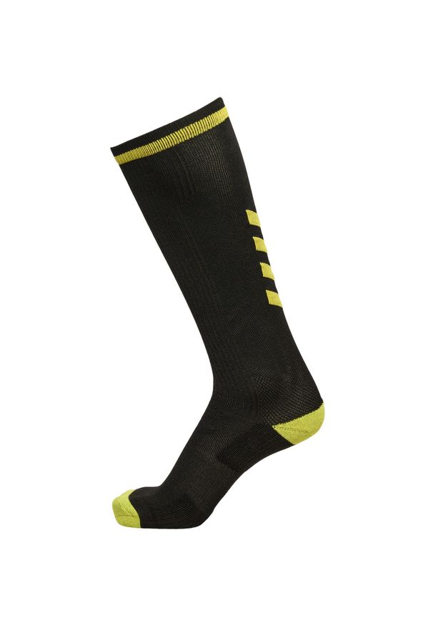 Skarpety sportowe dla dorosłych Hummel Elite Indoor Sock High. Kolor: żółty, wielokolorowy, czarny. Sport: piłka ręczna