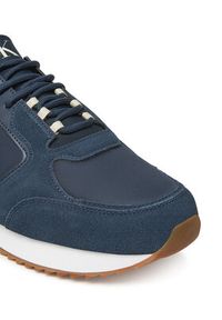 Calvin Klein Jeans Sneakersy Retro Runner Sock Lace Up Ny-Su YM0YM01326 Granatowy. Kolor: niebieski. Materiał: materiał