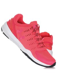 Under Armour - Buty damskie sportowe UNDER ARMOUR Charged. Kolor: biały, pomarańczowy, wielokolorowy