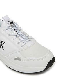 Calvin Klein Jeans Sneakersy V3X9-83010-1464X002 Biały. Kolor: biały. Materiał: skóra #3