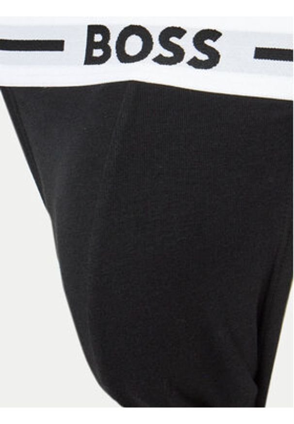 BOSS Komplet slipów Jock Strap 50517823 Czarny. Kolor: czarny. Materiał: bawełna