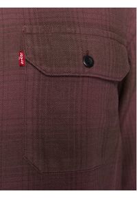 Levi's® Koszula Jackson Worker 19573-0178 Bordowy Relaxed Fit. Kolor: czerwony. Materiał: bawełna