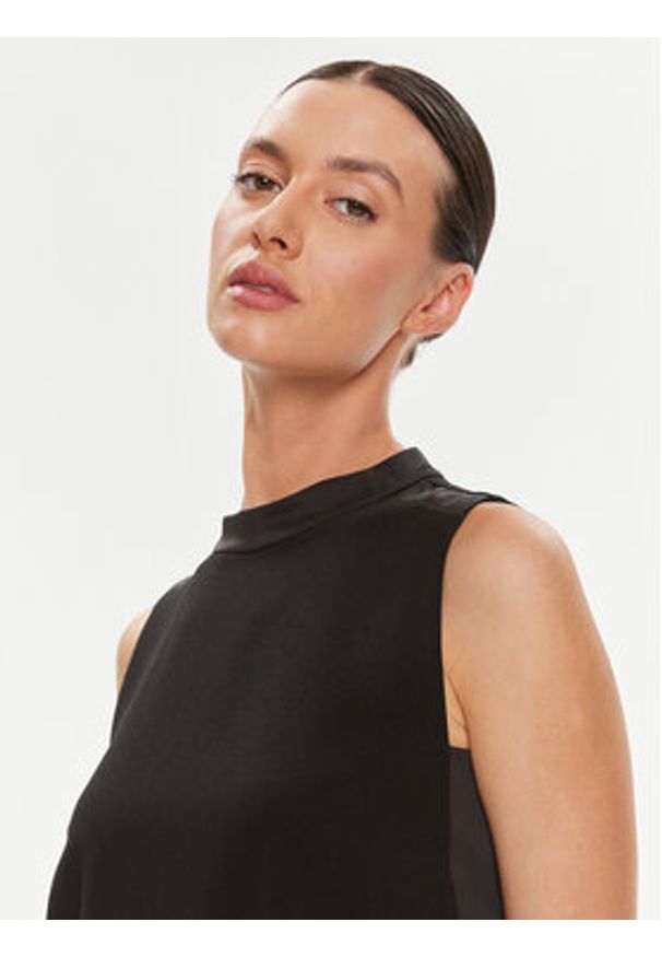 Marella Sukienka codzienna Mariacarla 2332210833 Czarny Relaxed Fit. Okazja: na co dzień. Kolor: czarny. Materiał: syntetyk. Typ sukienki: proste. Styl: casual