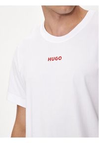 Hugo T-Shirt Linked 50518646 Biały Relaxed Fit. Kolor: biały. Materiał: bawełna #5