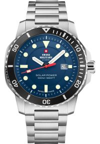 Zegarek Head Zegarek męski Swiss Military by Chrono SMS34102.02 srebrny. Kolor: srebrny #1