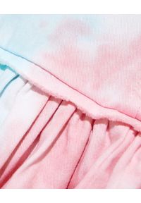 LOVE SHACK FANCY - Kolorowa mini sukienka Chai. Kolor: niebieski. Materiał: bawełna, tkanina. Wzór: kolorowy. Długość: mini