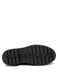 Calvin Klein Jeans Kalosze Mid Rainboot Chelsea YW0YW01034 Czarny. Kolor: czarny. Materiał: syntetyk