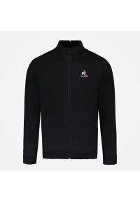 Le Coq Sportif - Bluza dresowa sportowa męska ESS FZ Sweat N°4 M. Kolor: czarny. Materiał: dresówka