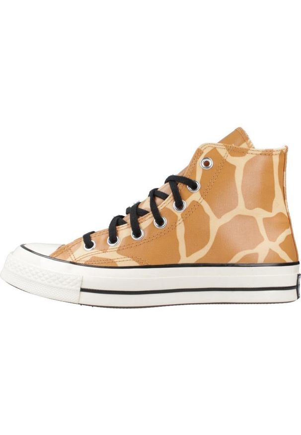 Converse - Buty CONVERSE CHUCK 70 GIRAFFE PRINT PPP Nadruk zwierzęcy. Kolor: wielokolorowy. Materiał: tkanina, syntetyk. Wzór: nadruk, motyw zwierzęcy