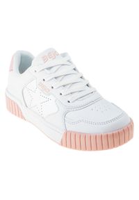 BEJO - Buty Sportowe Bates Dla Dziewcząt. Okazja: na spacer. Kolor: żółty, różowy, wielokolorowy, zielony, biały. Sport: turystyka piesza #1