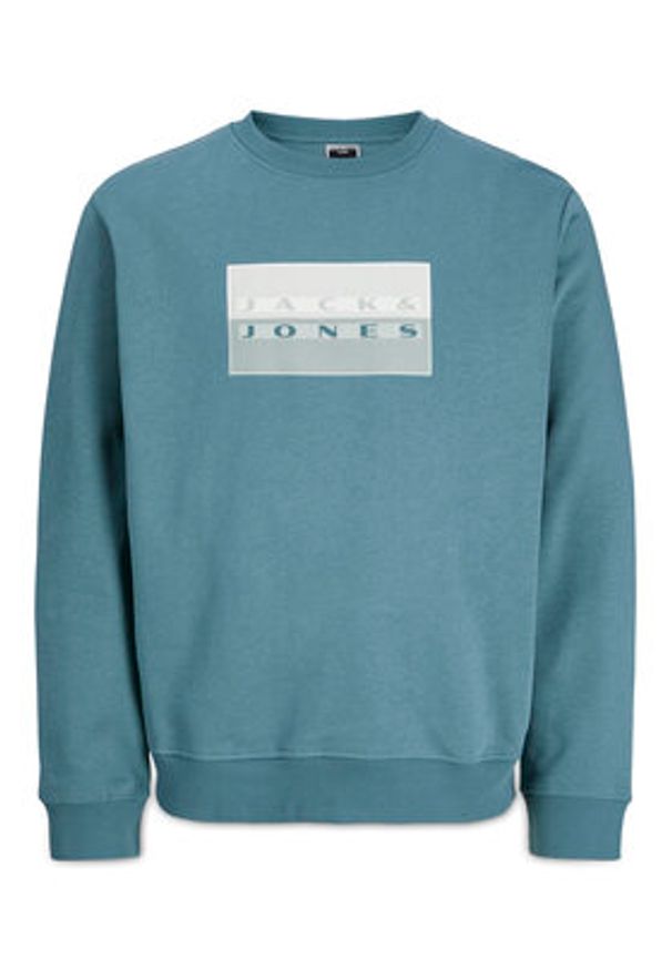 Jack & Jones Bluza Fusion 12289807 Niebieski Relaxed Fit. Kolor: niebieski. Materiał: bawełna