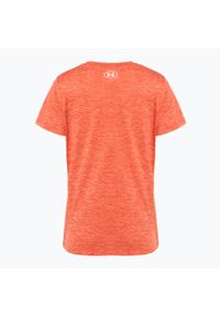 Koszulka treningowa damska Under Armour Tech C-Twist. Kolor: pomarańczowy