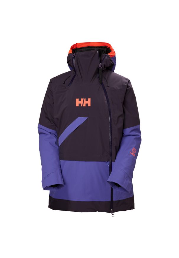 Damska kurtka narciarska Helly Hansen Powchaser Asym. Kolor: czarny. Sezon: zima. Sport: narciarstwo