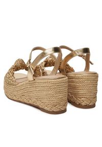 Aldo Espadryle Annamarie 13740443 Złoty. Kolor: złoty. Materiał: skóra #5