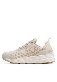 EA7 Emporio Armani Sneakersy X8X033 XK299 R402 Beżowy. Kolor: beżowy. Materiał: materiał