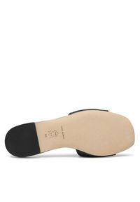 Tory Burch Klapki Eleanor Slide 88744 Czarny. Kolor: czarny. Materiał: skóra #4