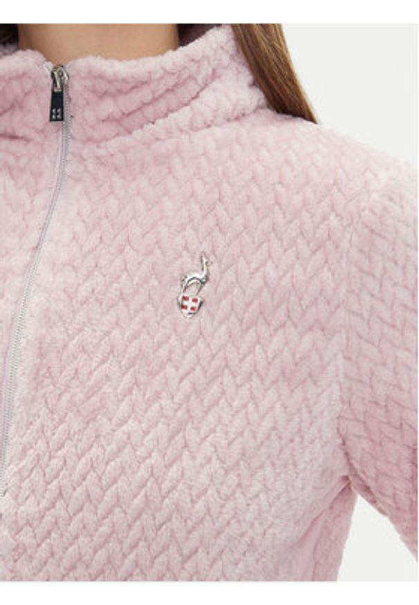 Aulp Polar Becco Różowy Regular Fit. Kolor: różowy. Materiał: syntetyk