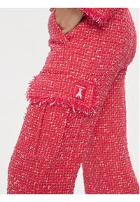 Patrizia Pepe Spodnie materiałowe 8P0601/A376-F592 Różowy Flare Fit. Kolor: różowy. Materiał: bawełna #5