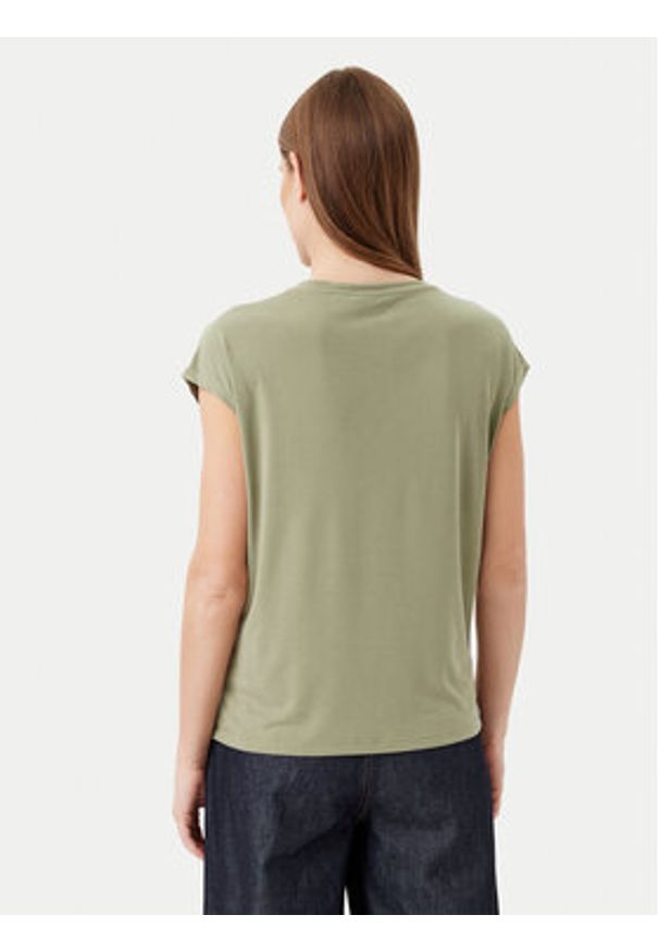 Vila T-Shirt Modala 14074847 Zielony Regular Fit. Kolor: zielony. Materiał: syntetyk