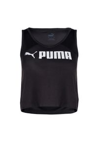Puma - Top treningowy damski PUMA Fit Skimmer Tank. Kolor: czarny. Sport: fitness