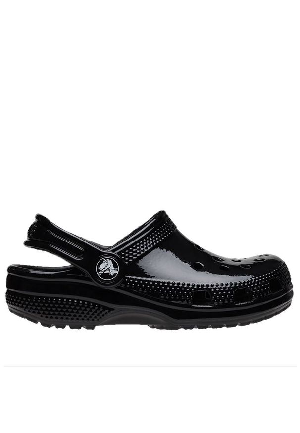 Klapki Crocs Classic High Shine Clog 209834-001 - czarne. Kolor: czarny. Sezon: lato. Styl: młodzieżowy