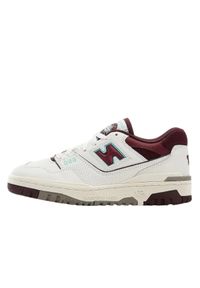 Buty do chodzenia dla dorosłych New Balance 550 White Burgundy. Kolor: czerwony. Sport: turystyka piesza